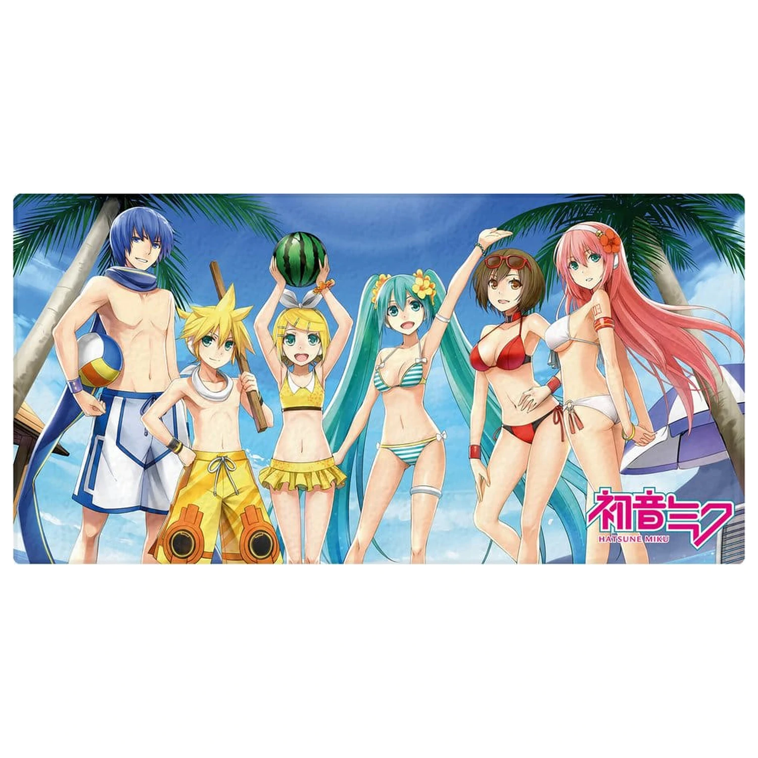 Hatsune Miku Summertime! XXL strandtörölköző 150 x 75 cm termékfotó