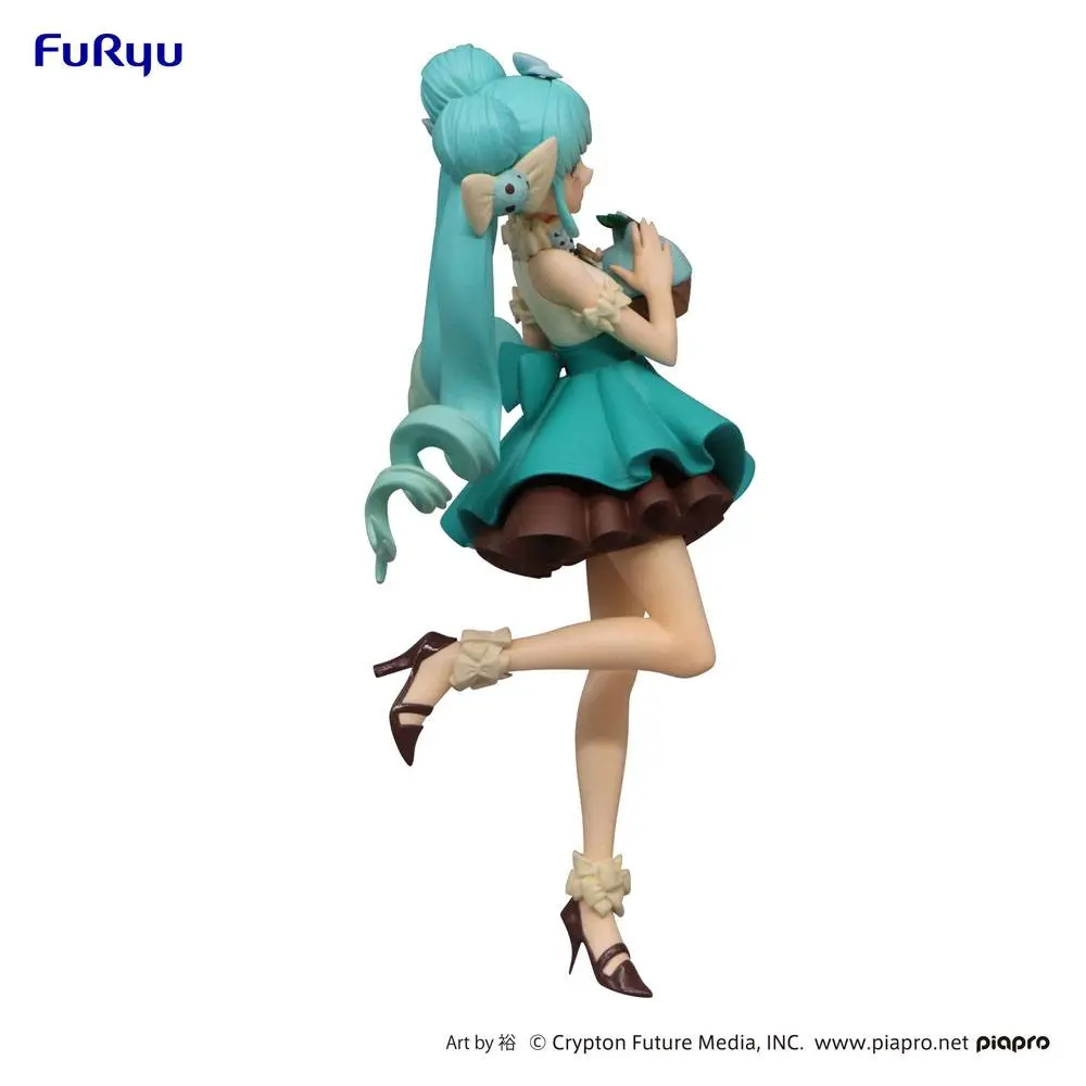 Hatsune Miku SweetSweets Series Hatsune Miku Chocolate Mint PVC szobor figura 17 cm termékfotó