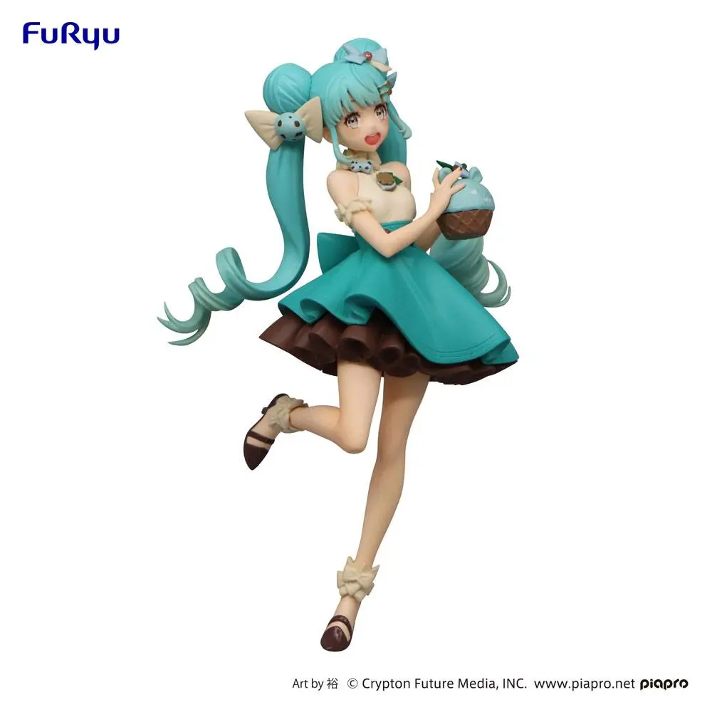 Hatsune Miku SweetSweets Series Hatsune Miku Chocolate Mint PVC szobor figura 17 cm termékfotó