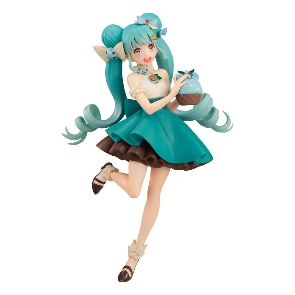 Hatsune Miku SweetSweets Series Hatsune Miku Chocolate Mint PVC szobor figura 17 cm termékfotó