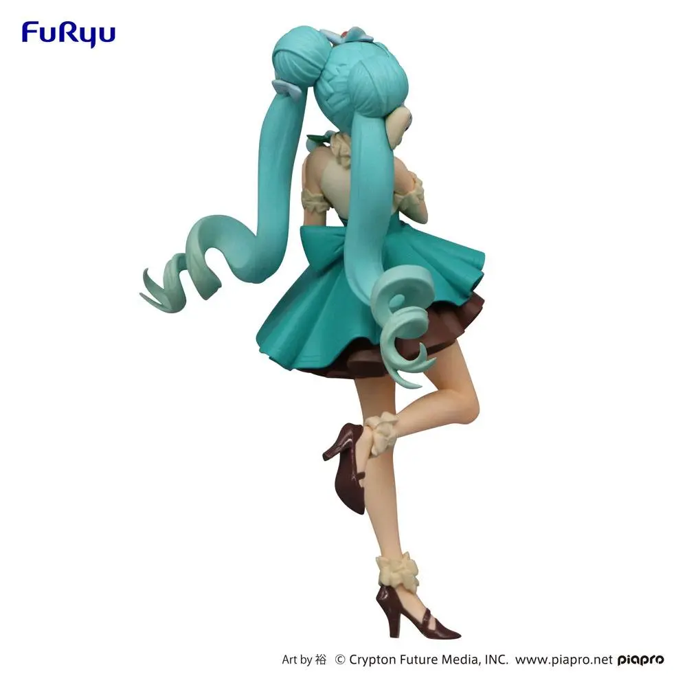 Hatsune Miku SweetSweets Series Hatsune Miku Chocolate Mint PVC szobor figura 17 cm termékfotó