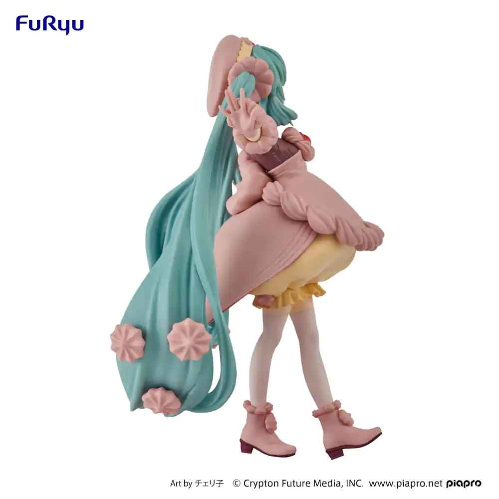 Hatsune Miku SweetSweets Series Strawberry Chocolate Short PVC szobor figura 17 cm termékfotó