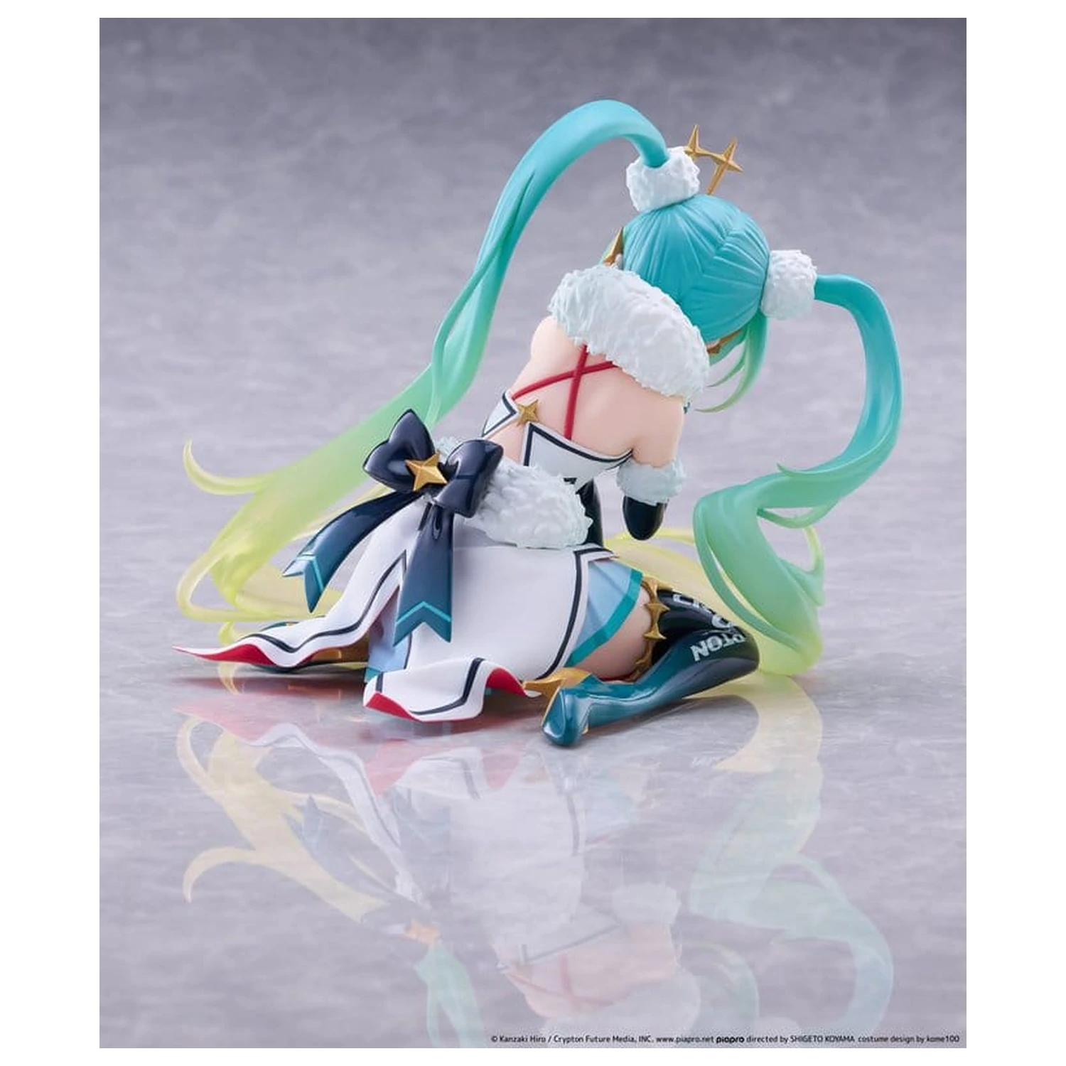 Hatsune Miku Taito Kuji PVC figura Racing Miku 2018 Ver. Round 8 13 cm termékfotó