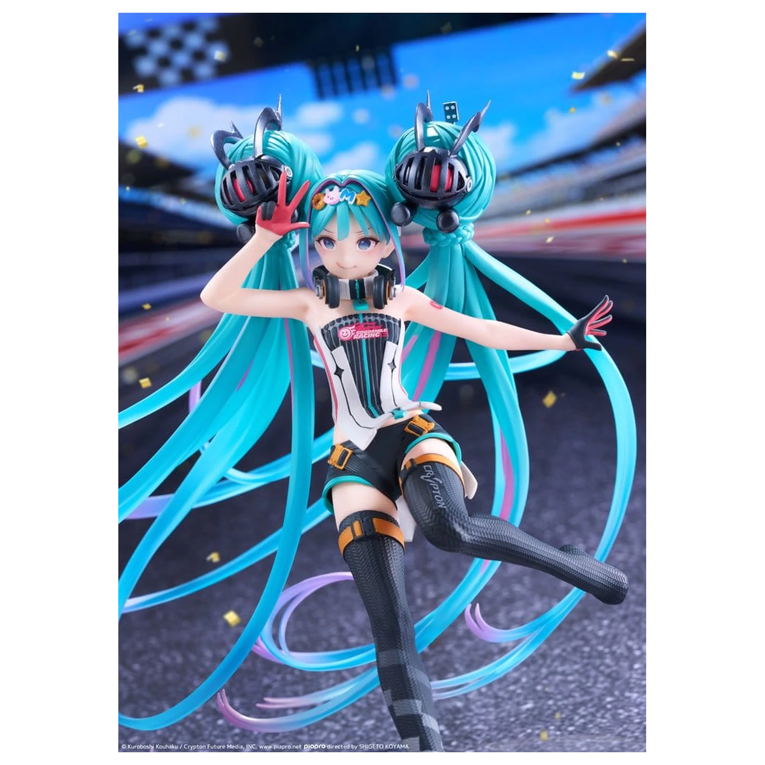 Hatsune Miku Taito Kuji Racing Miku 2026 Ver. Original PVC figura 18 cm termékfotó