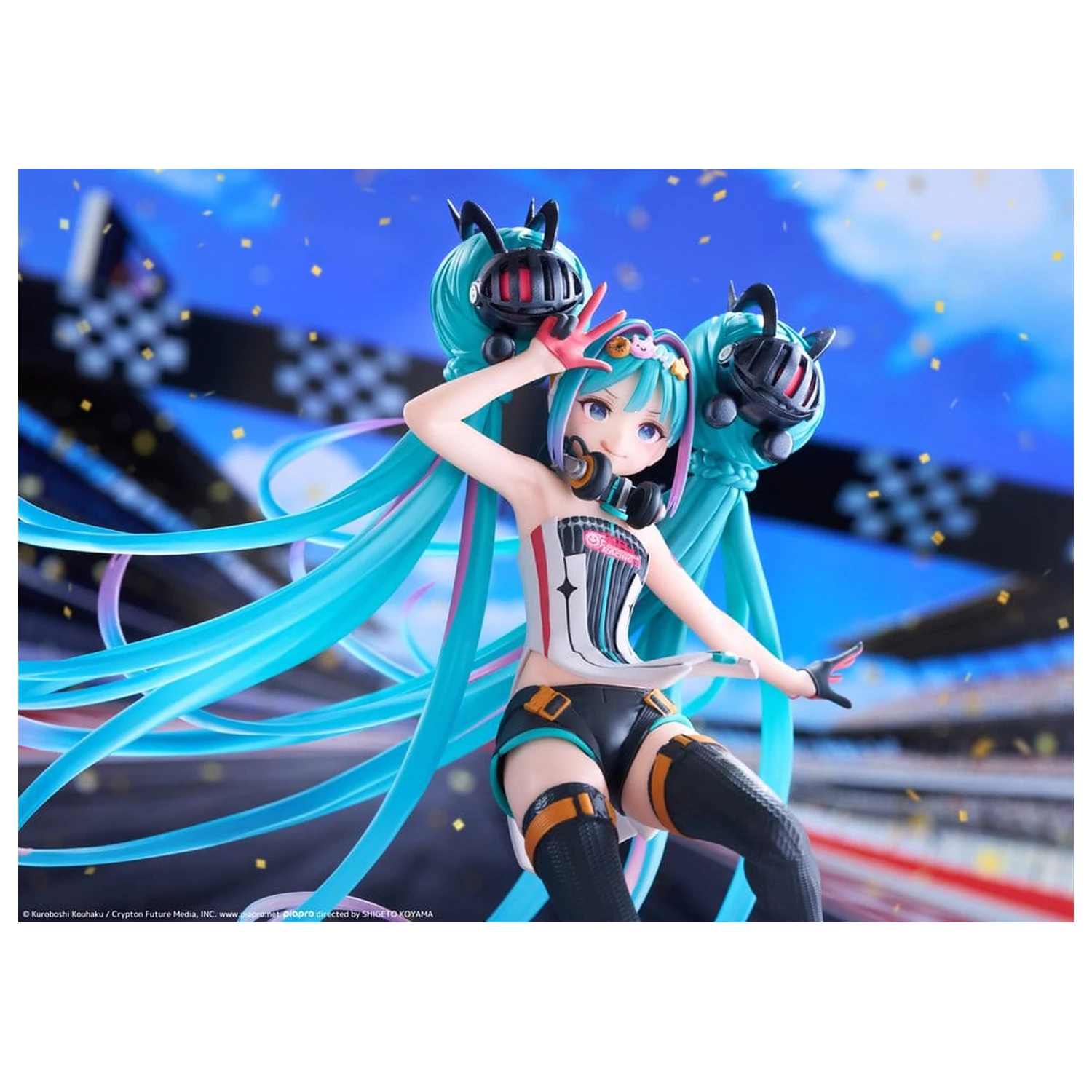 Hatsune Miku Taito Kuji Racing Miku 2026 Ver. Original PVC figura 18 cm termékfotó