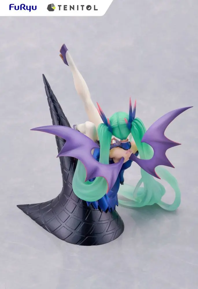 Hatsune Miku Tenitol Hatsune Miku Dark PVC szobor figura 17 cm termékfotó
