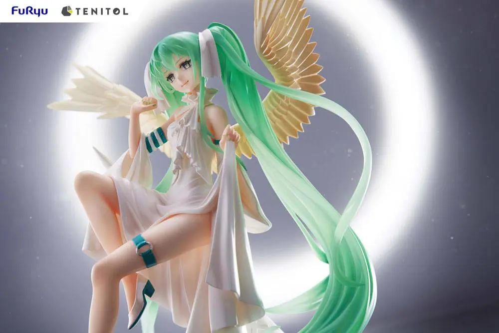 Hatsune Miku Tenitol Hatsune Miku Light PVC szobor figura 22 cm termékfotó