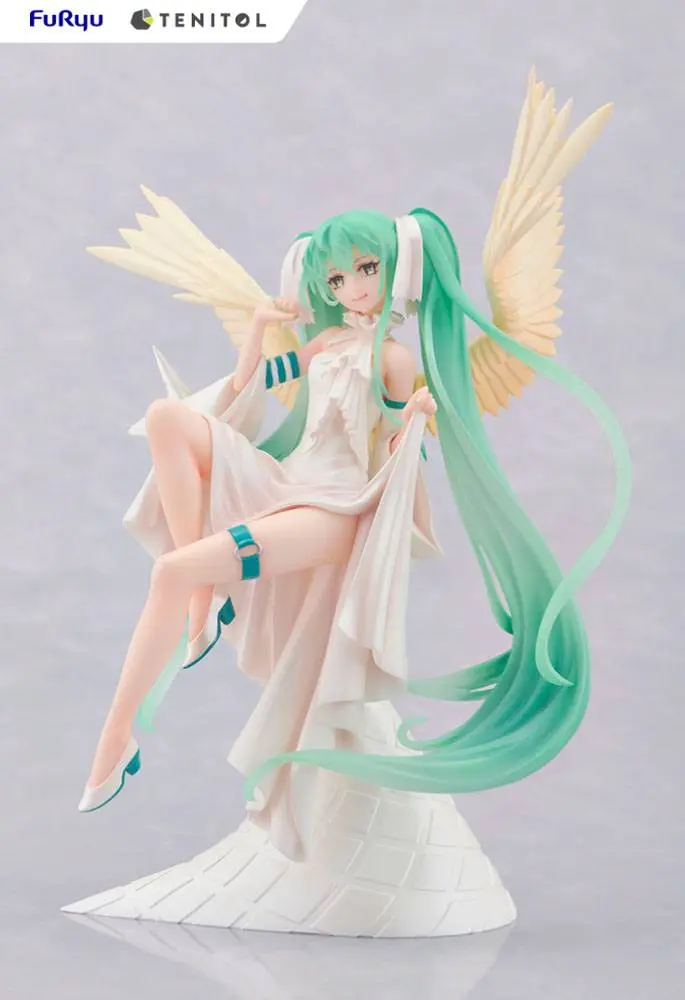 Hatsune Miku Tenitol Hatsune Miku Light PVC szobor figura 22 cm termékfotó