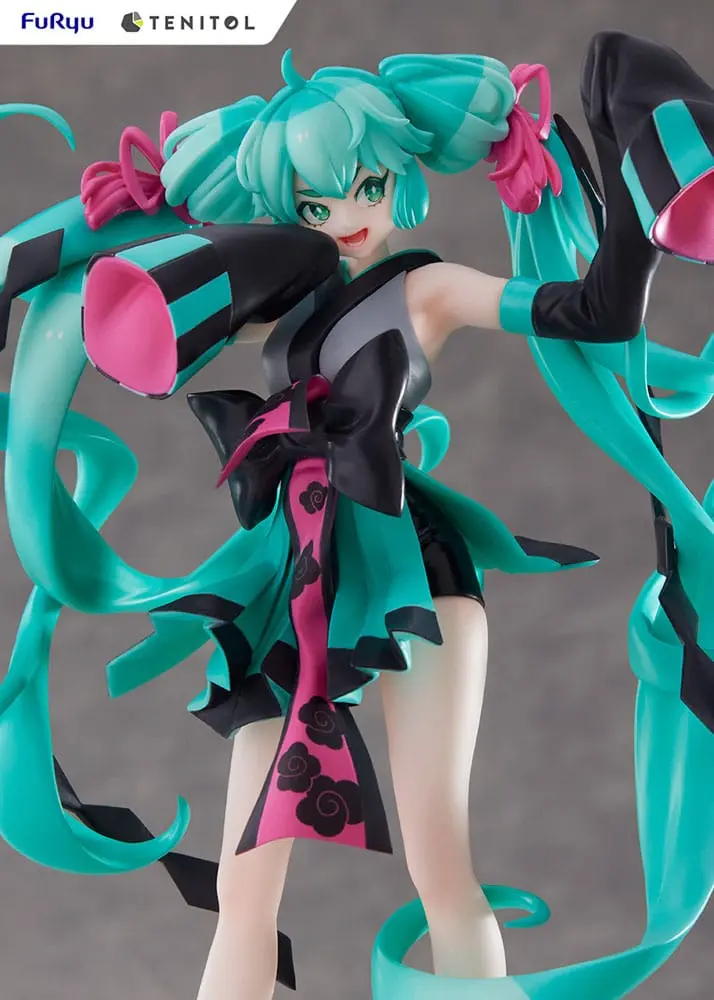 Hatsune Miku Tenitol Neo Tokyo Series Hatsune Miku Ninja Ver. PVC szobor figura 22 cm termékfotó