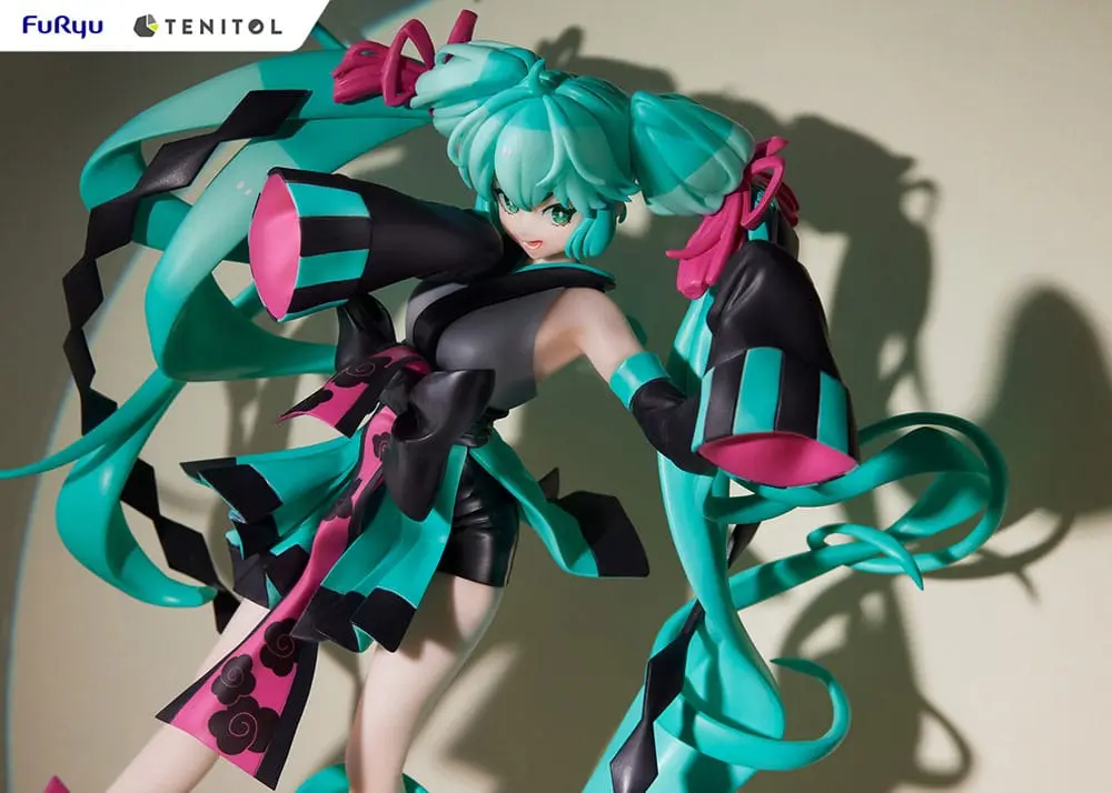 Hatsune Miku Tenitol Neo Tokyo Series Hatsune Miku Ninja Ver. PVC szobor figura 22 cm termékfotó