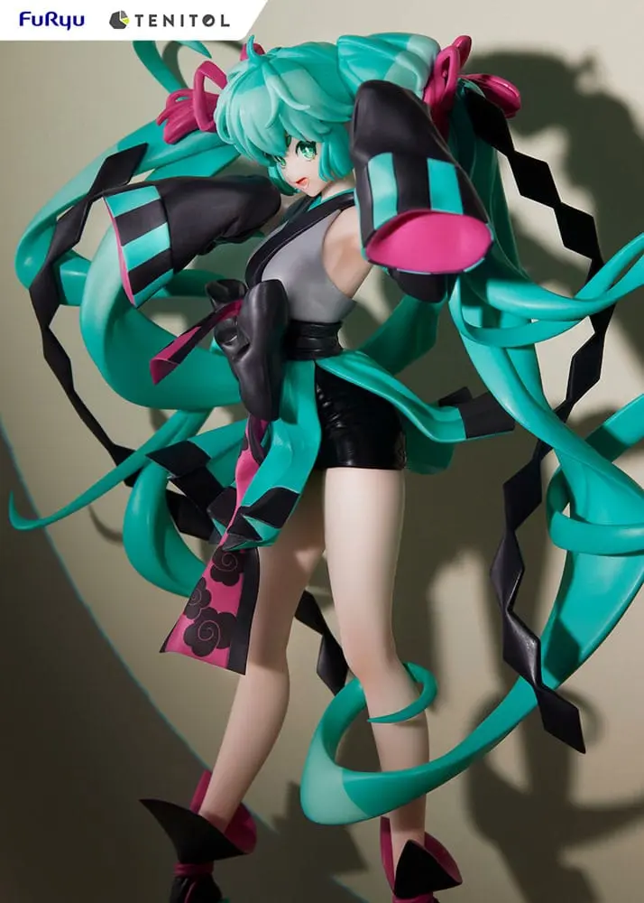 Hatsune Miku Tenitol Neo Tokyo Series Hatsune Miku Ninja Ver. PVC szobor figura 22 cm termékfotó