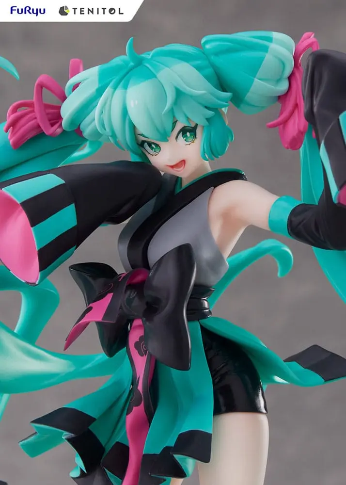 Hatsune Miku Tenitol Neo Tokyo Series Hatsune Miku Ninja Ver. PVC szobor figura 22 cm termékfotó