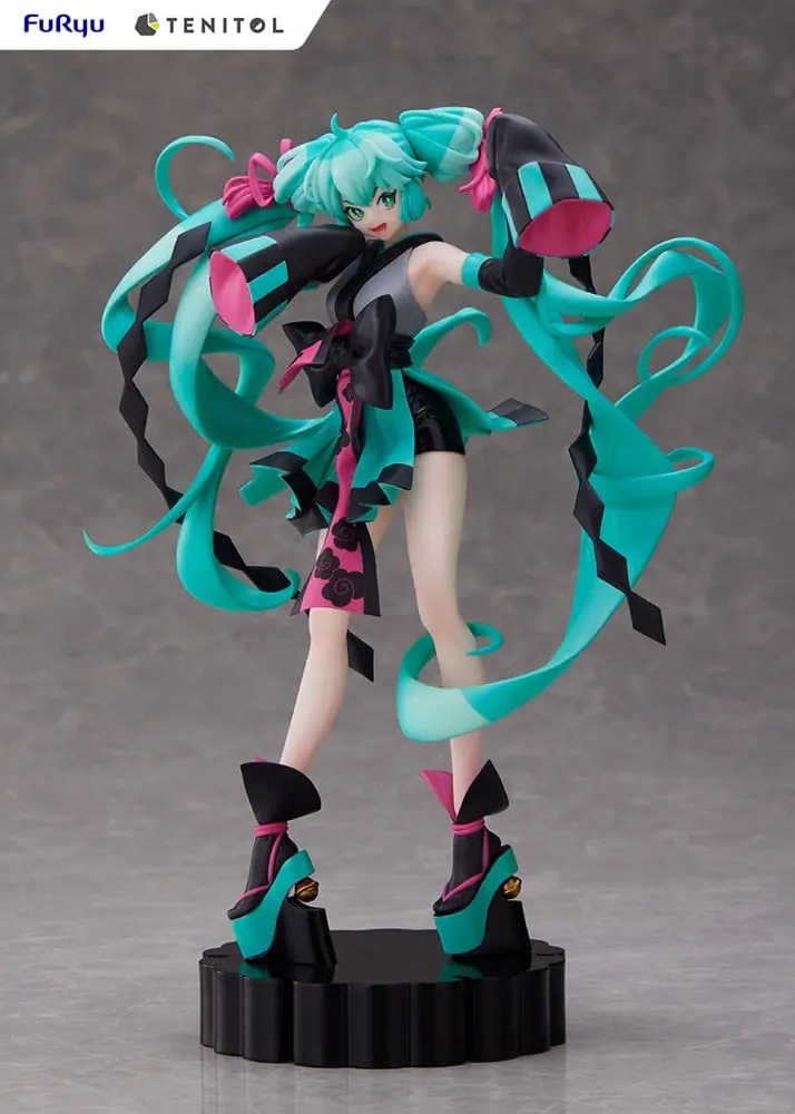 Hatsune Miku Tenitol Neo Tokyo Series Hatsune Miku Ninja Ver. PVC szobor figura 22 cm termékfotó