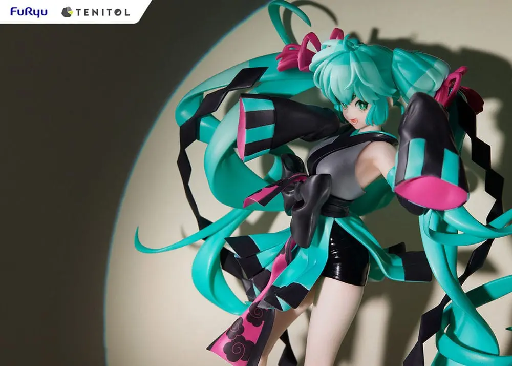 Hatsune Miku Tenitol Neo Tokyo Series Hatsune Miku Ninja Ver. PVC szobor figura 22 cm termékfotó