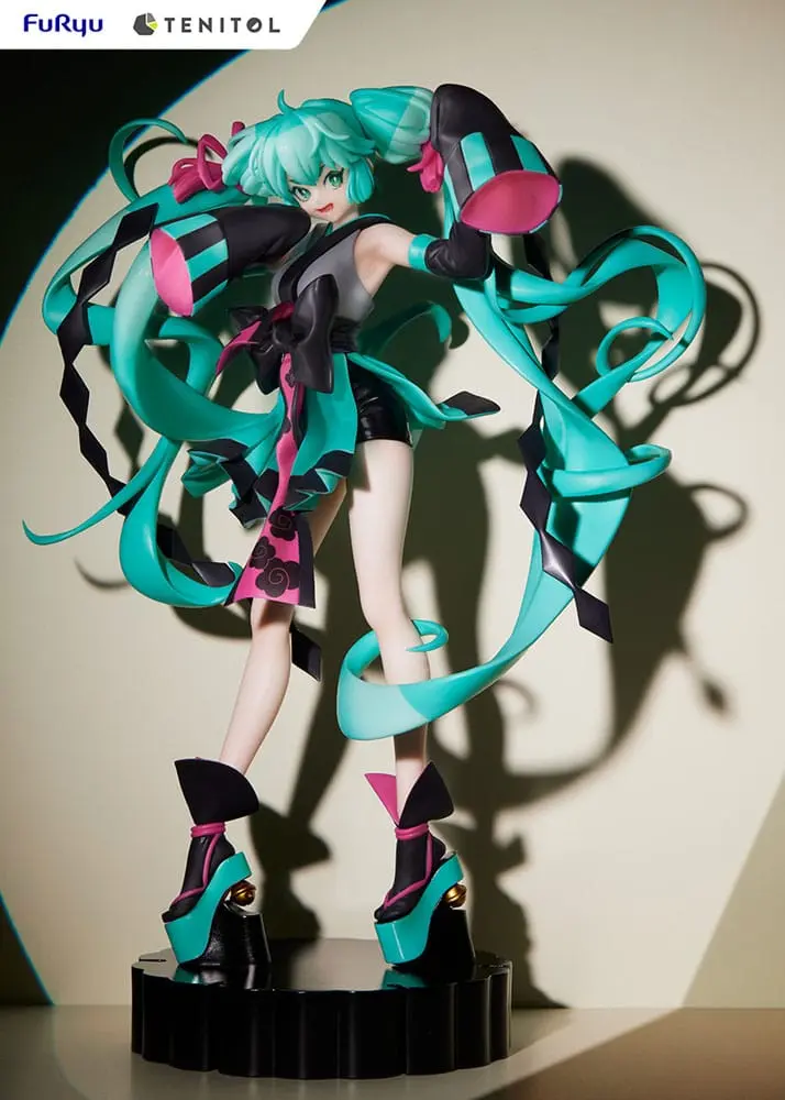 Hatsune Miku Tenitol Neo Tokyo Series Hatsune Miku Ninja Ver. PVC szobor figura 22 cm termékfotó