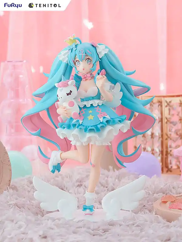 Hatsune Miku Tenitol Yumekawa Princess PVC szobor figura 21 cm termékfotó