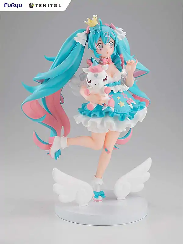 Hatsune Miku Tenitol Yumekawa Princess PVC szobor figura 21 cm termékfotó