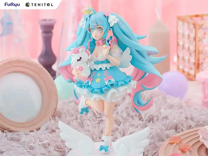 Hatsune Miku Tenitol Yumekawa Princess PVC szobor figura 21 cm termékfotó