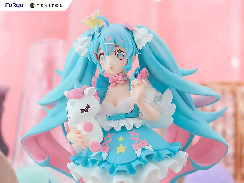 Hatsune Miku Tenitol Yumekawa Princess PVC szobor figura 21 cm termékfotó