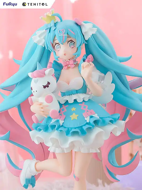 Hatsune Miku Tenitol Yumekawa Princess PVC szobor figura 21 cm termékfotó