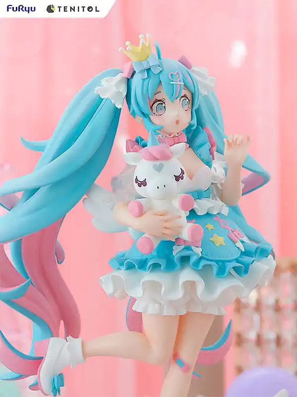 Hatsune Miku Tenitol Yumekawa Princess PVC szobor figura 21 cm termékfotó