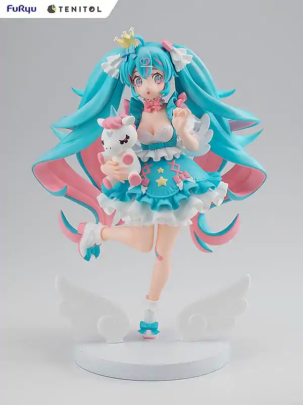 Hatsune Miku Tenitol Yumekawa Princess PVC szobor figura 21 cm termékfotó