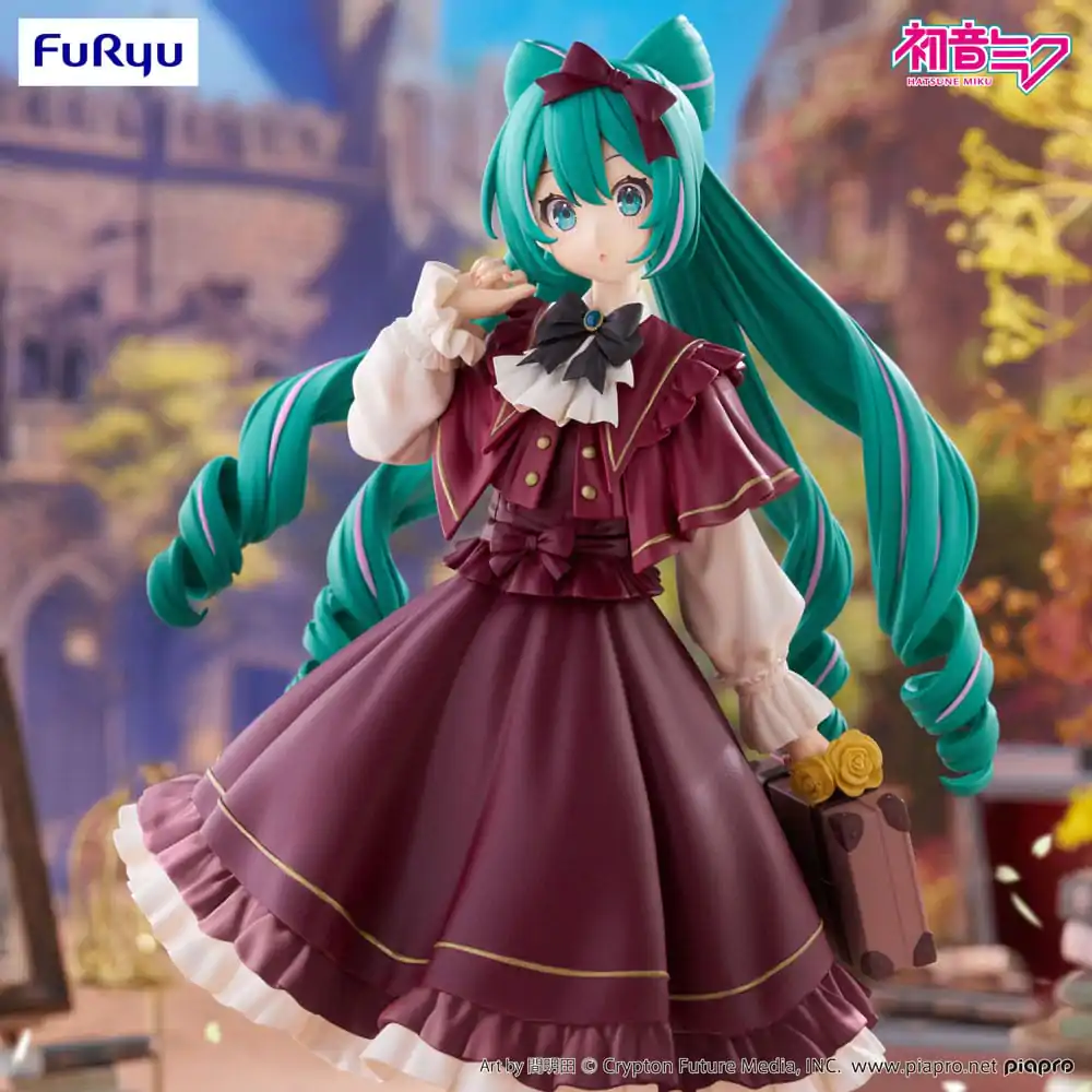 Hatsune Miku Trio-Try-iT Classical Retro Miku PVC szobor figura 19 cm termékfotó