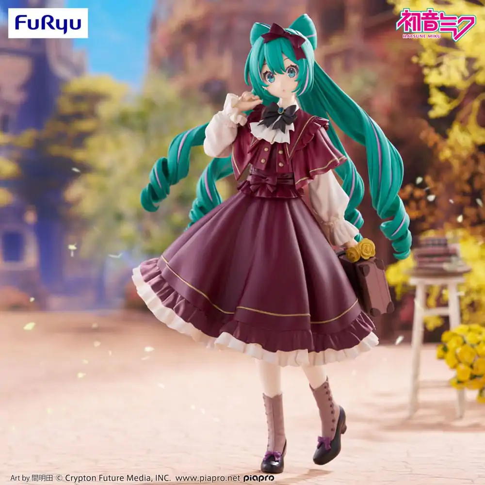 Hatsune Miku Trio-Try-iT Classical Retro Miku PVC szobor figura 19 cm termékfotó