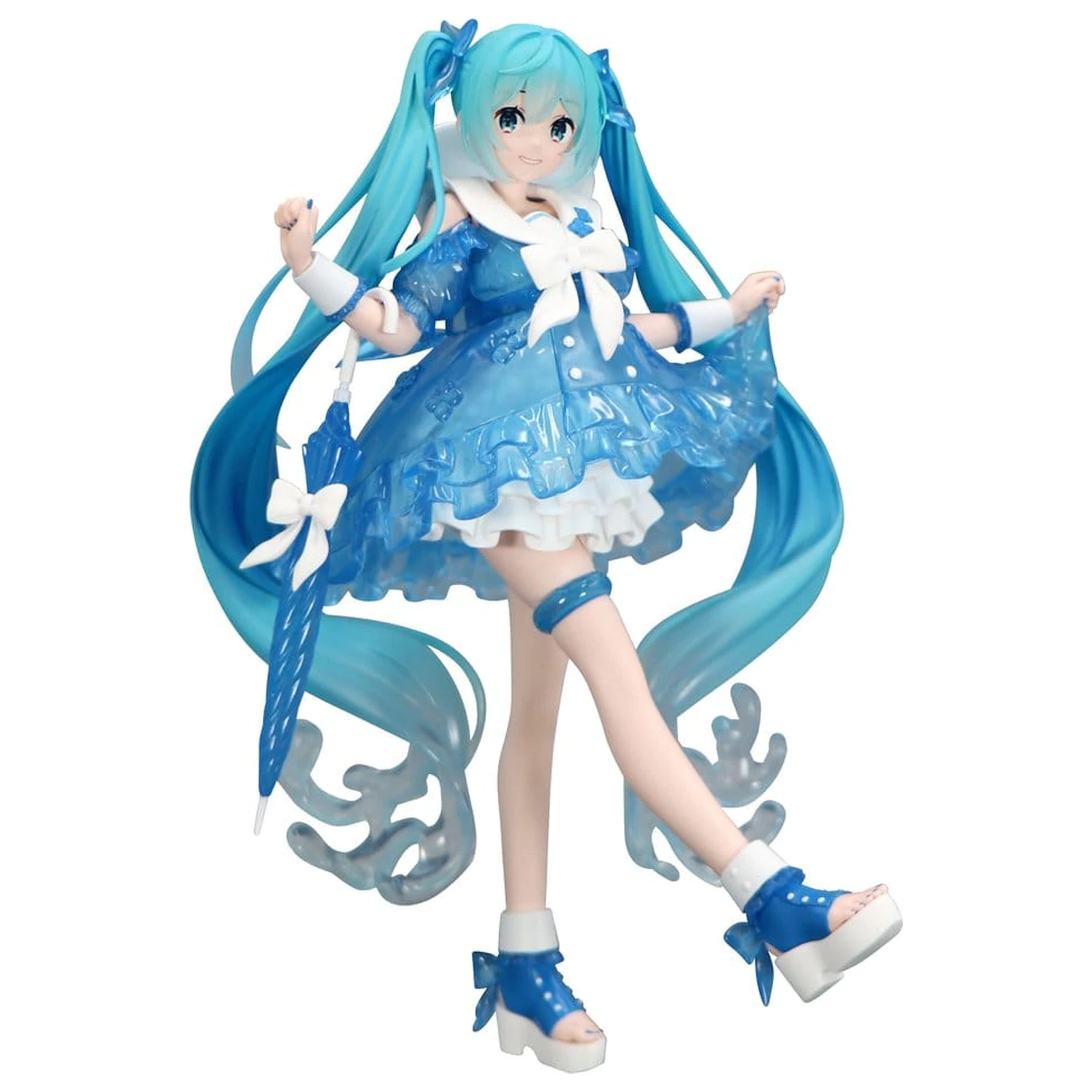 Hatsune Miku Trio-Try-iT Miku Rainy Dance PVC szobor figura 19 cm termékfotó