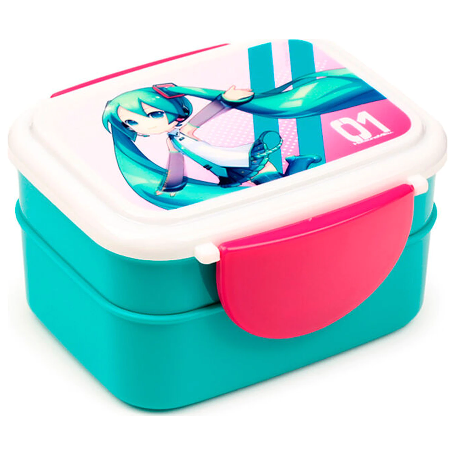 Hatsune Miku uzsonnás doboz étkészlet és evőeszköz szett termékfotó