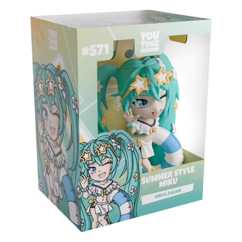 Hatsune Miku Vinyl figura Summer Style Miku 12 cm termékfotó