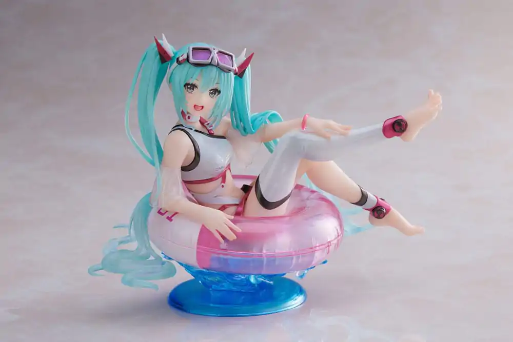 Hatsune Miku Wonderland Aqua Float Girls Hatsune Miku Reissue PVC szobor figura 18 cm termékfotó