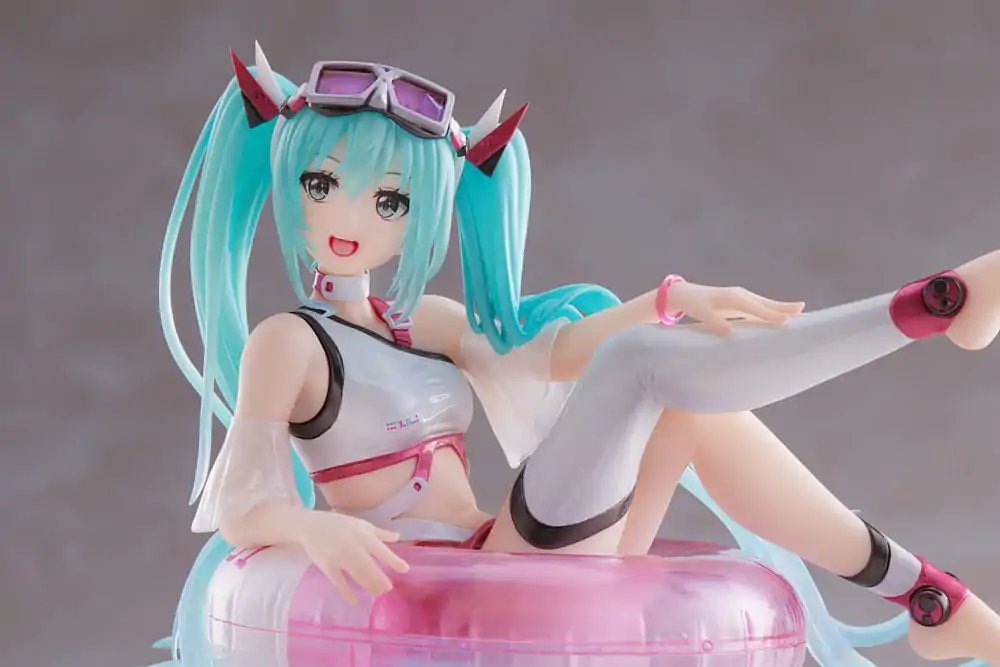 Hatsune Miku Wonderland Aqua Float Girls Hatsune Miku Reissue PVC szobor figura 18 cm termékfotó