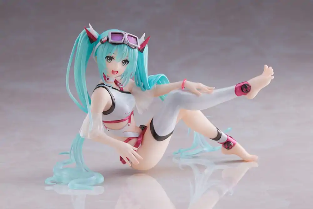 Hatsune Miku Wonderland Aqua Float Girls Hatsune Miku Reissue PVC szobor figura 18 cm termékfotó