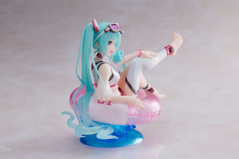 Hatsune Miku Wonderland Aqua Float Girls Hatsune Miku Reissue PVC szobor figura 18 cm termékfotó