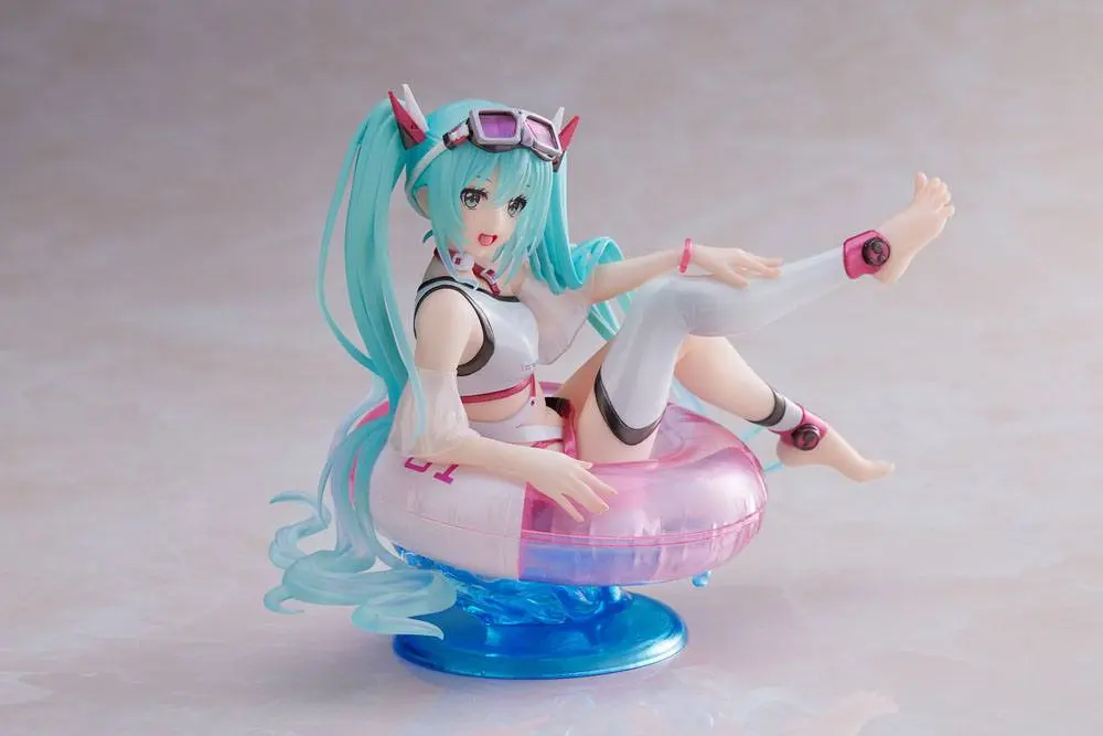 Hatsune Miku Wonderland Hatsune Miku Aqua Float Girls PVC szobor figura 18 cm termékfotó