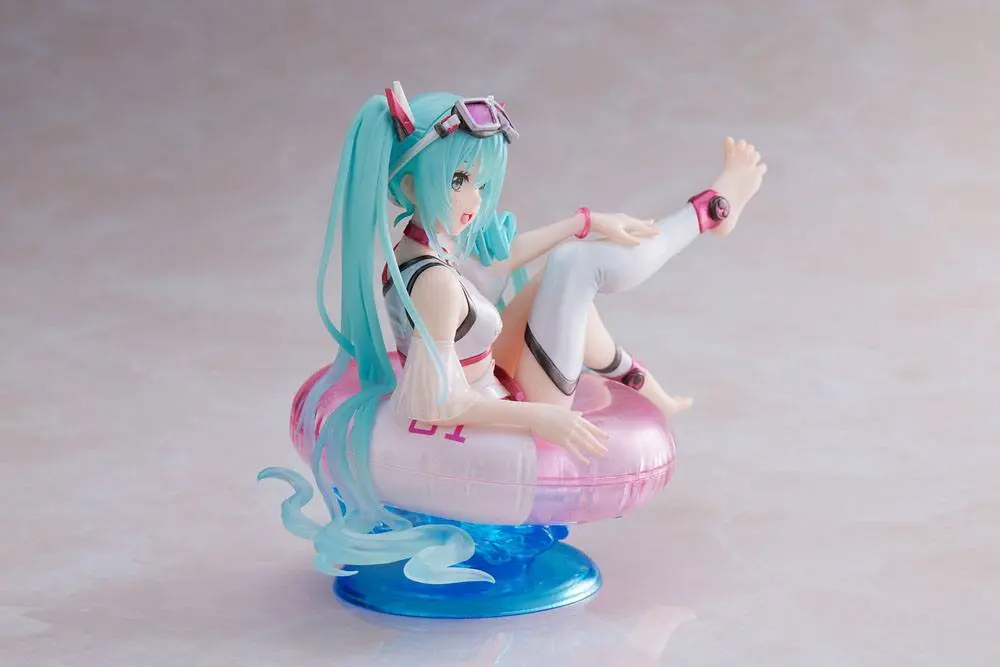 Hatsune Miku Wonderland Hatsune Miku Aqua Float Girls PVC szobor figura 18 cm termékfotó