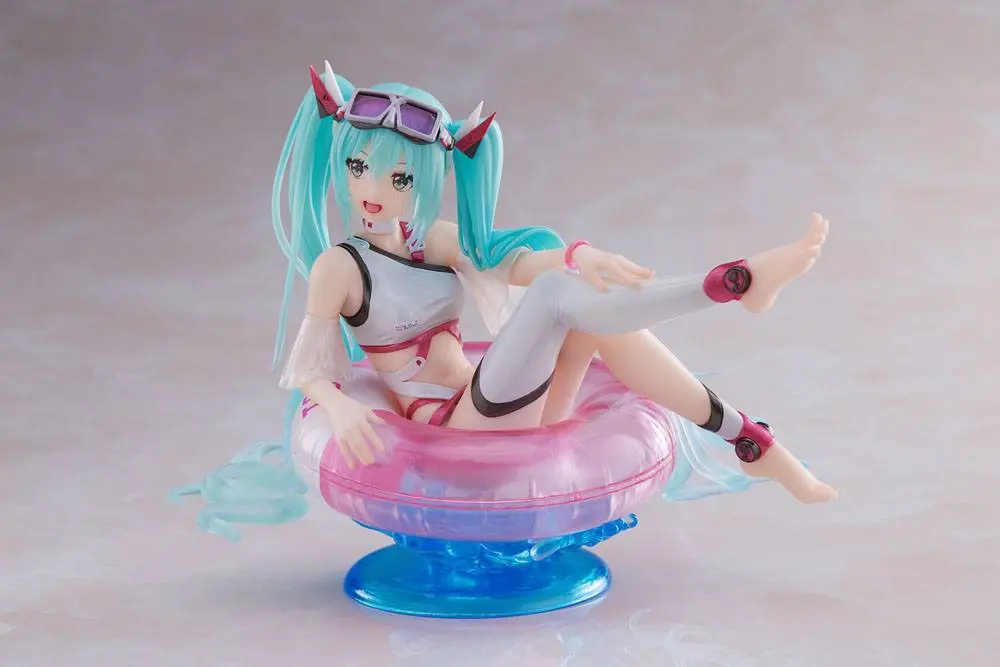 Hatsune Miku Wonderland Hatsune Miku Aqua Float Girls PVC szobor figura 18 cm termékfotó