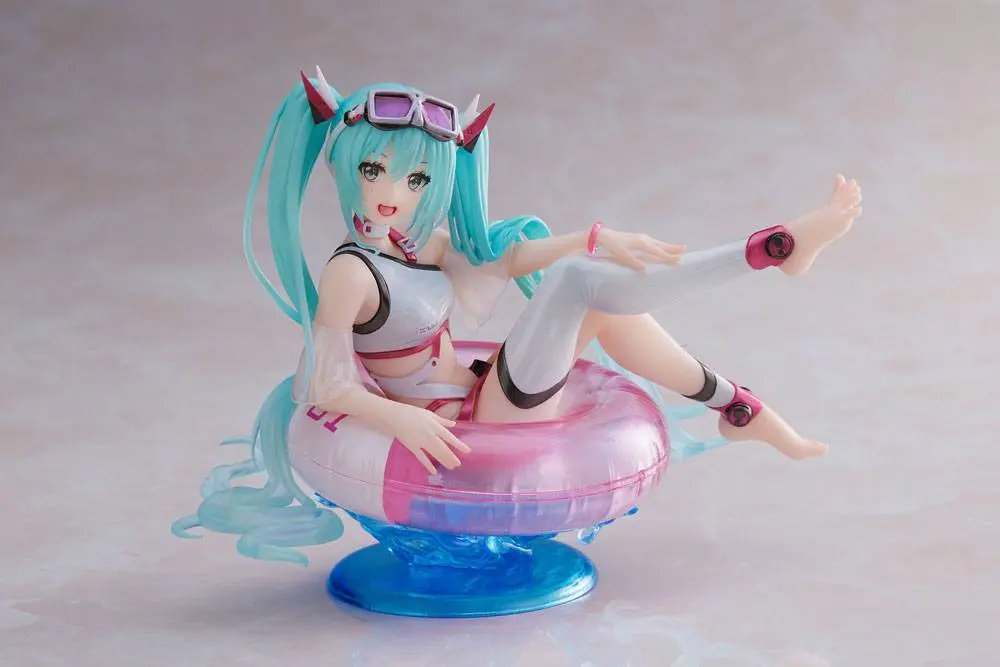 Hatsune Miku Wonderland Hatsune Miku Aqua Float Girls PVC szobor figura 18 cm termékfotó