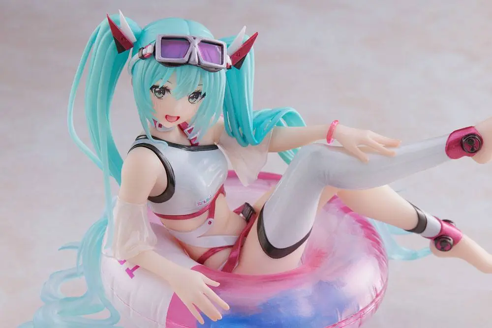 Hatsune Miku Wonderland Hatsune Miku Aqua Float Girls PVC szobor figura 18 cm termékfotó