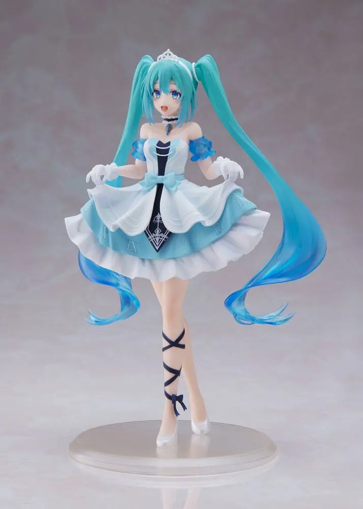 Hatsune Miku Wonderland Hatsune Miku Cinderella PVC szobor figura 18 cm termékfotó