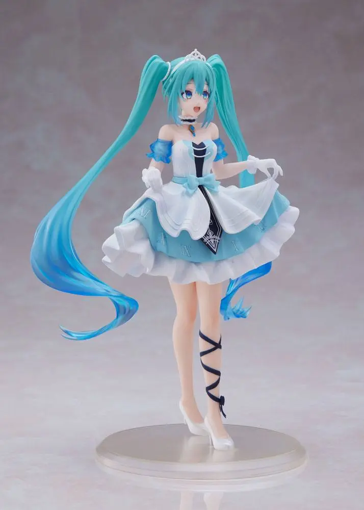 Hatsune Miku Wonderland Hatsune Miku Cinderella PVC szobor figura 18 cm termékfotó