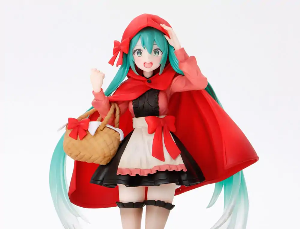 Hatsune Miku Wonderland Little Red Riding Hood PVC szobor figura 18 cm termékfotó