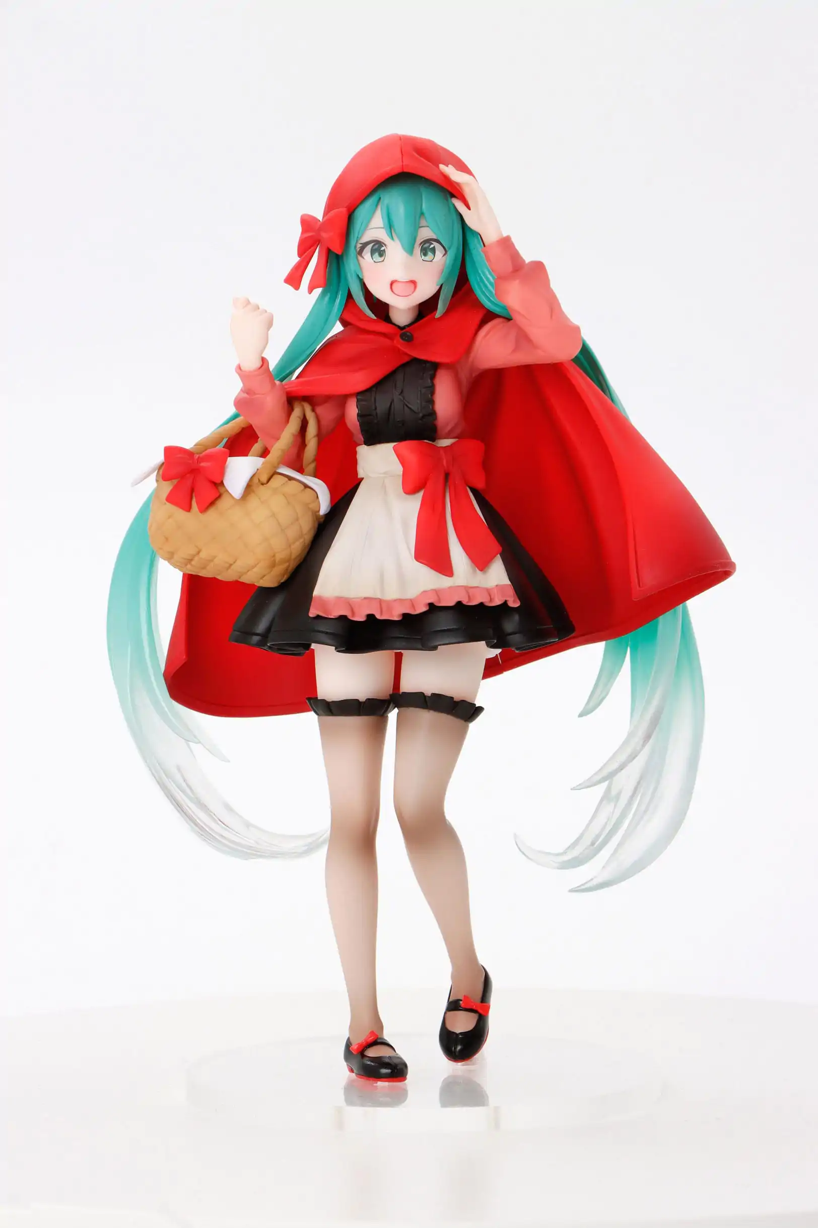 Hatsune Miku Wonderland Little Red Riding Hood PVC szobor figura 18 cm termékfotó