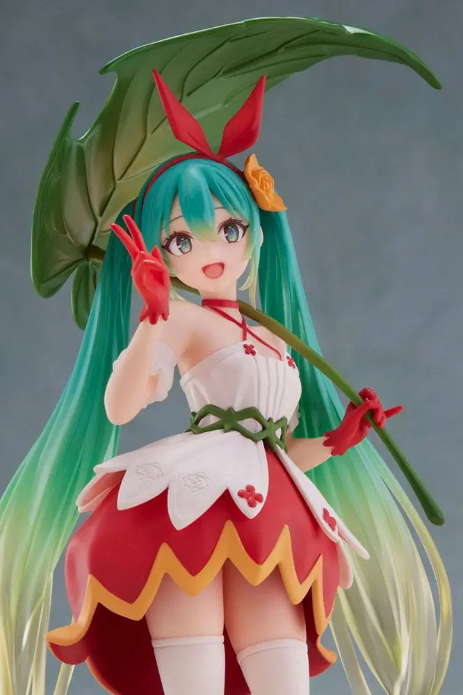 Hatsune Miku Wonderland PVC szobor figura Hatsune Miku Thumbelina 18 cm termékfotó