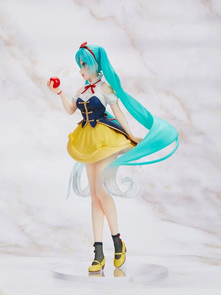 Hatsune Miku Wonderland Snow White PVC szobor figura 23 cm termékfotó