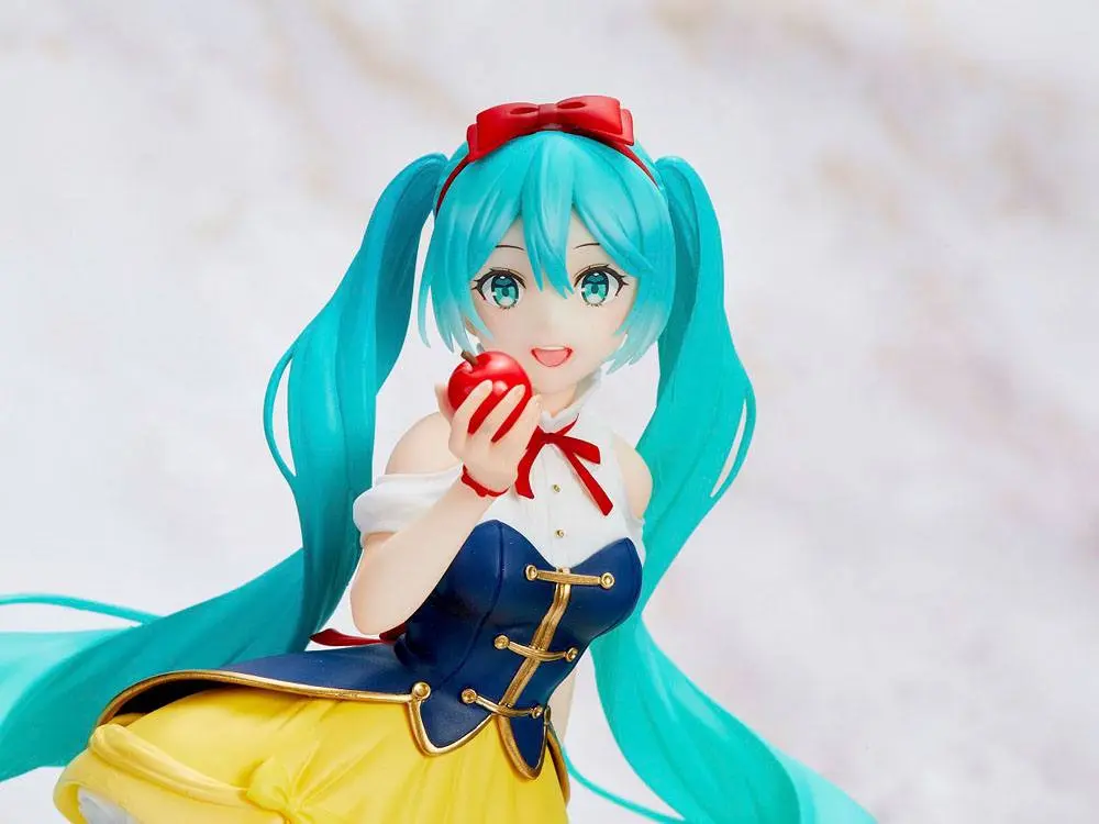 Hatsune Miku Wonderland Snow White PVC szobor figura 23 cm termékfotó