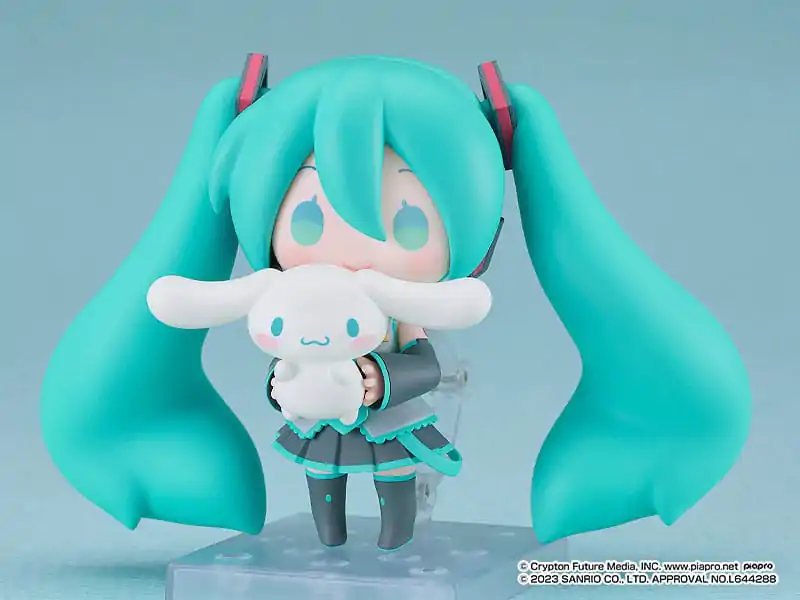 Hatsune Miku x Cinnamoroll Nendoroid akciófigura Collaboration Ver. 10 cm termékfotó