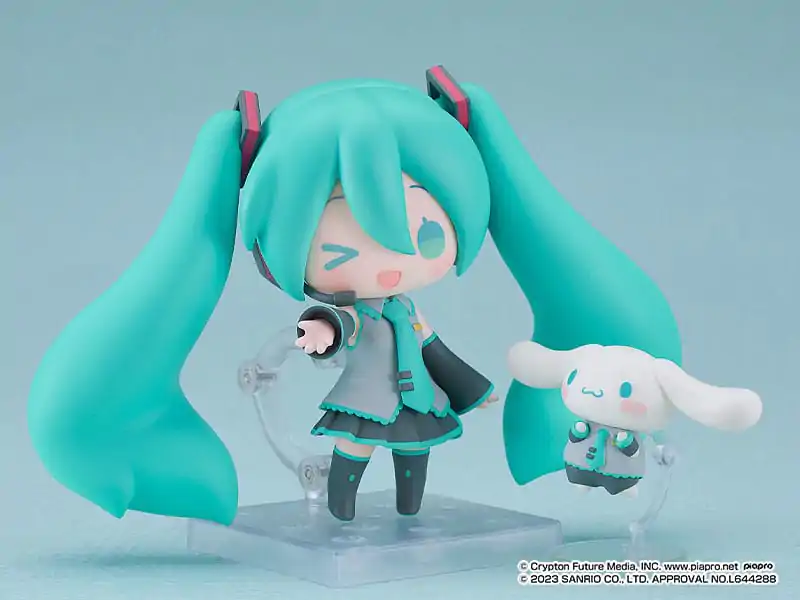 Hatsune Miku x Cinnamoroll Nendoroid akciófigura Collaboration Ver. 10 cm termékfotó