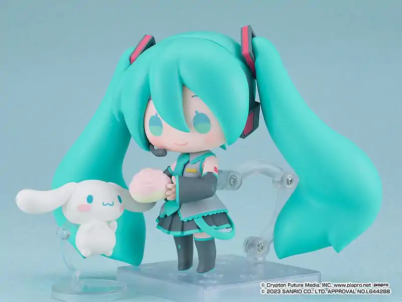 Hatsune Miku x Cinnamoroll Nendoroid akciófigura Collaboration Ver. 10 cm termékfotó